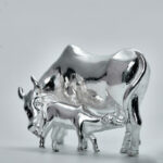 PLAIN COW AND CALF